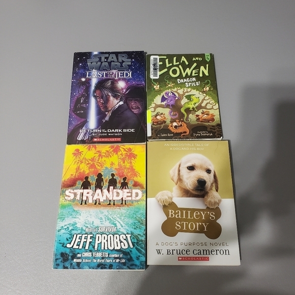 3/$15 kids chapter book lot of 4 books - Picture 10 of 10